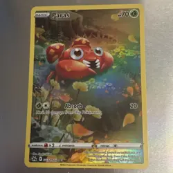 Pokemon TCG Paras GG32/GG70 Crown Zenith Galarian Gallery Ultra Rare Holo Eng - Image 1