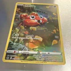 Pokemon TCG Paras GG32/GG70 Crown Zenith Galarian Gallery Ultra Rare Holo Eng - Image 2