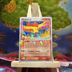 Pokemon TCG Moltres ex 115/112 (Cracked Ice) Holo Ultra Rare FireRed & LeafGreen - Image 1