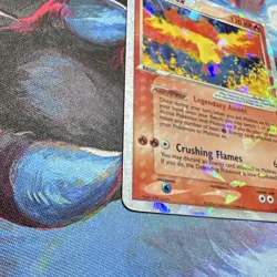 Pokemon TCG Moltres ex 115/112 (Cracked Ice) Holo Ultra Rare FireRed & LeafGreen - Image 5