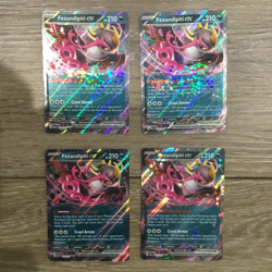 Pokemon Ascended Heroes Fezandipiti ex 142/217 Double Rare Holo NM Lot x4 - Image 1