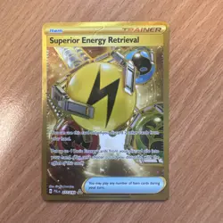 Superior Energy Retrieval Paldea Evolved 277/193 Hyper Rare Holo Pokemon NM - Image 1