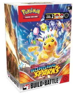 Pokemon Surging Sparks Lot of Sleeved Booster Pack x6 + Build And Battle Kit x1 - Image 3