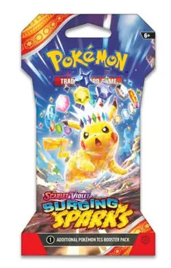 Pokemon Surging Sparks Lot of Sleeved Booster Pack x6 + Build And Battle Kit x1 - Image 4