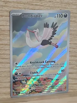 Bombirdier 219/198 SV01: Scarlet & Violet Base Set Rare Pokemon Holo - Image 1