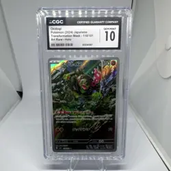 Pokemon Okidogi 110/101 Sv6 Transformation Mask Art Rare Holo CGC 10 Japanese - Image 1