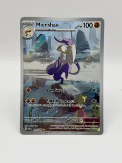 Mienshao 134/086 Illustration Rare ⭐ Full Art Holo S&V: White Flare Pokemon TCG - Image 1