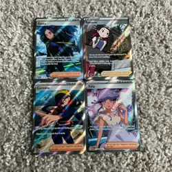 Pokemon TCG 4 FULL ART TRAINER BUNDLE - Image 1