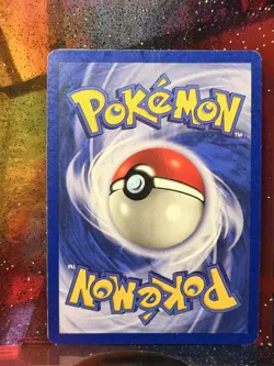 Pokemon TCG Machamp 1st Edition Shadowless Base Set heat press damage - Image 2