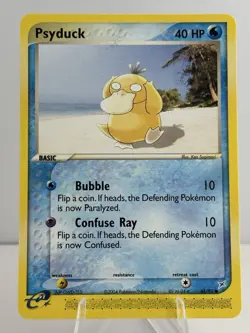 Psyduck 44/95 Team Magma vs Team Aqua Regular Pokemon LP/NM - Image 1