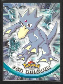 Golduck #55 Pokemon 1999 Topps TV Animation Edition Series 1 Green Logo - Image 1