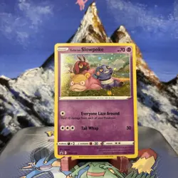 Galarian Slowpoke - SWSH126 Pokemon SWSH Promo Cards - Holo MP✨ Swirl - Image 1