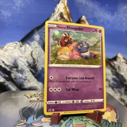Galarian Slowpoke - SWSH126 Pokemon SWSH Promo Cards - Holo MP✨ Swirl - Image 2