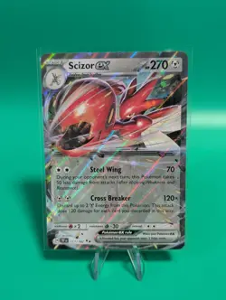 Pokemon Scizor ex #111/162 SV05: Temporal Forces Holo - Image 1