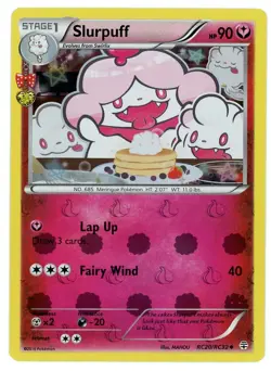 Slurpuff Holo RC20/RC32 Generations: Radiant Collection Pokemon Card - Image 1