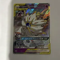 Solgaleo & Lunala GX 75/236 SM Cosmic Eclipse Holo Ultra Rare 270 HP Eng - Image 1