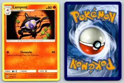 LAMPENT 29/236 UC UNIFIED MINDS POKEMON MP ADACHI - Image 3