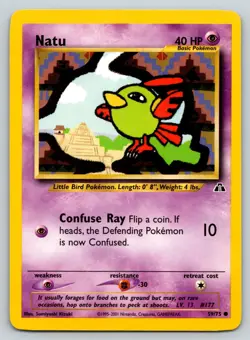 NATU 59/75 C NEO DISCOVERY POKEMON LP KIZUKI - Image 1