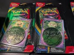 Pokemon PHANTASMAL FLAMES Blister [2 Pack Set] - Promo's Whimsicott & Cottonee - Image 2