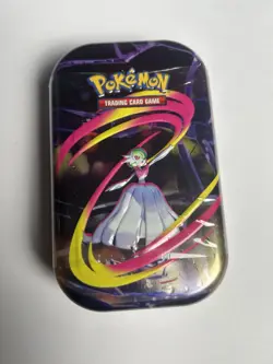 Pokemon Mega Mini Tin – Mega Gardevoir Artwork Factory Sealed SINGLE - Image 1