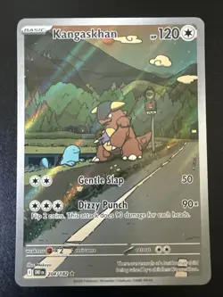Pokemon TCG Kangaskhan Destined Rivals Illustration Rare Card 204/182 - Image 1