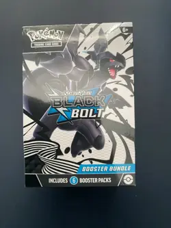 Sealed Pokemon TCG Black Bolt Booster Bundle Scarlet & Violet 6 packs - Image 1