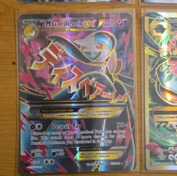 Pokemon TCG 4-Card Holo Lot M Camerupt EX Reshiram M Gardevoir EX M Venusaur EX - Image 3