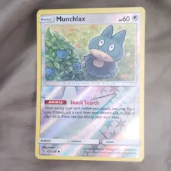 Munchlax 173/236 Sm-Unified Minds Reverse Holo 2019 Pokemon TCG sowsow - Image 1