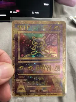 Pokemon TCG Ancient Mew Reverse Holo Movie Promo, Near Mint (2000) - Image 1