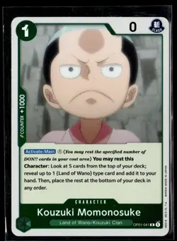 One Piece TCG Romance Dawn #OP01-041 Kouzuki Momonosuke - Image 1
