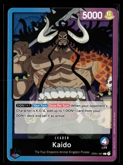 One Piece TCG Romance Dawn #OP01-061 Kaido (061) - Image 1