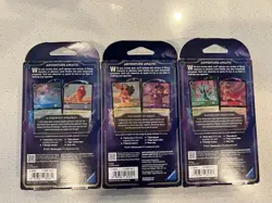 Disney Lorcana The First Chapter Starter Deck Set of 3 Sealed - Image 2