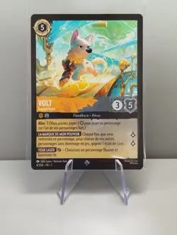 Carte LORCANA FR - Chapitre 7 4/204 Volt- Super rare non Foil Neuf - Image 1