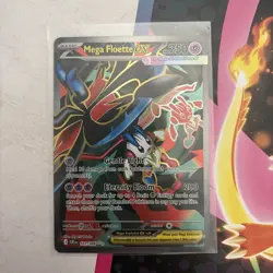 Pokemon TCG Mega Floette Ex 101/086 English Chaos Rising Full Art - Image 1