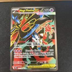 Pokemon TCG Mega Floette EX 101/086 Full Art English Chaos Rising NM/M - Image 1