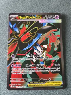 Pokemon Tcg Mega Floette Ex 101/086 English Chaos Rising Full Art - Image 1