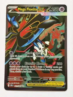 Mega Floette ex CRI EN 101/086 Pokemon Chaos Rising English Ultra Rare Full Art - Image 1
