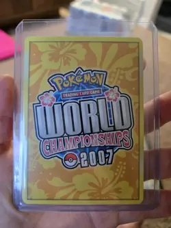 Jolteon Gold Star 101/108 2007 World Championship Pokemon TCG Nm TOM ROO - Image 2