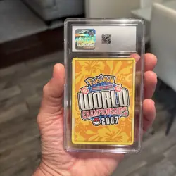 CGC 9.5 2007 Pokemon Card Gold Star Jolteon World Championship Promo 101/108 - Image 2