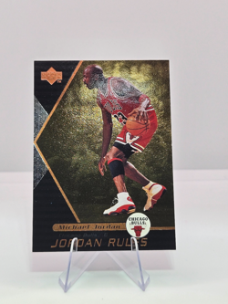1998 Upper Deck Jordan Rules - Michael Jordan #J4 The GOAT - Image 1