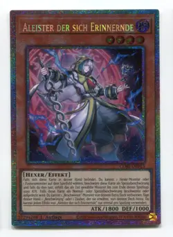 Yu-Gi-Oh! Aleister der Sich Erinnernde Starlight Rare CORI-DE015 - Image 1