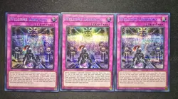 Yugioh 3x Welcome Labrynth MP23-EN235 Prismatic Secret Rare 1st Edition NM - Image 1