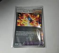 Ancient Booster Energy Capsule - 140/162 - Reverse Holo Uncommon - Pokemon TCG - Image 1