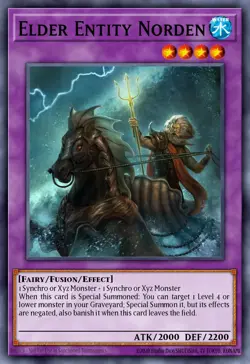 Yugioh RA04-EN226 - Elder Entity Norden - Platinum Secret Rare - Image 1