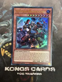 CORI-EN010 Whisker Blitzclique Ultra Rare 1st Ed YuGiOh - Image 1