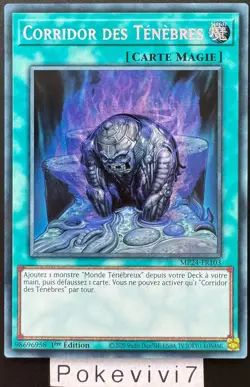 Carte YU-GI-OH! CORRIDOR DES TENEBRES MP24-FR103 Secret Rare NEUF - Image 1