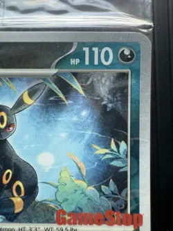 Pokemon Obsidian Flames Umbreon 130/197 GameStop Stamped Promo Sealed - Image 4
