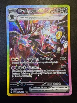 Pokemon TCG - Hydreigon EX 240/191 -SIR - Surging Sparks - NM - Image 1