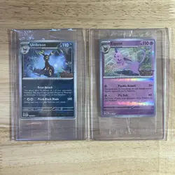 SEALED Espeon 086/197 + Umbreon 130/197 -Obsidian Flames Best Buy/GameStop Promo - Image 1
