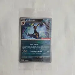 🔥 Pokemon TCG 🔥 Obsidian Flames🔥 Umbreon 130/197 Sealed GameStop Stamp Promo - Image 1